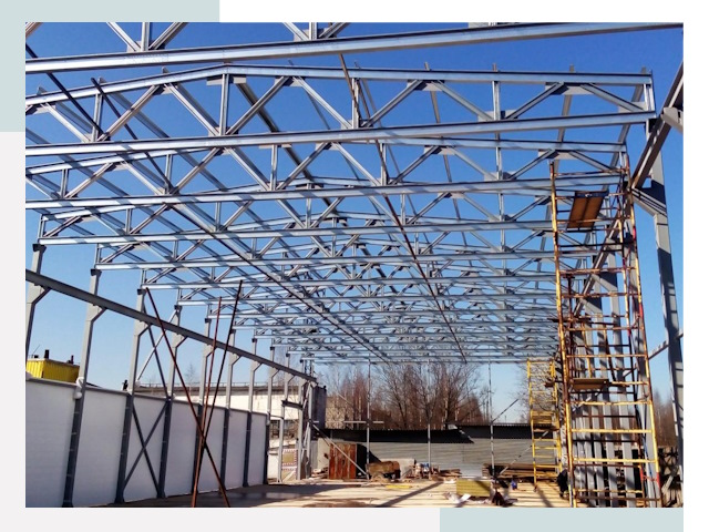 Строительство цехов в Лыткарино от 615 руб. под ключ