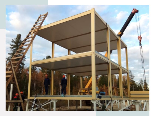 Строительство модульных здания Лыткарино