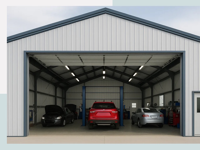 Ангары из сэндвич панелей от 615 руб. в Лыткарино