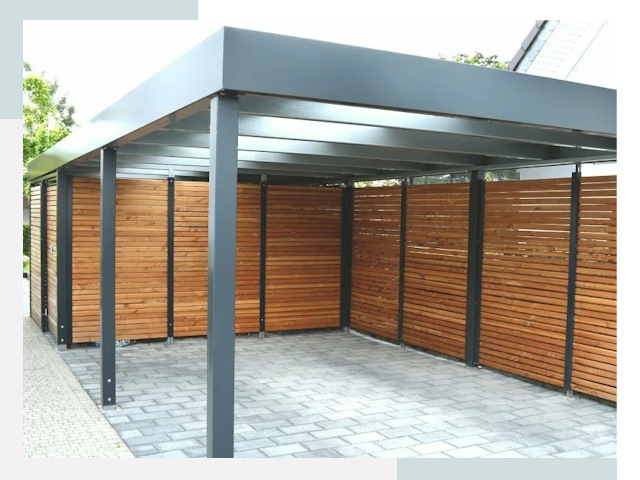 Навесы для парковки в Лыткарине