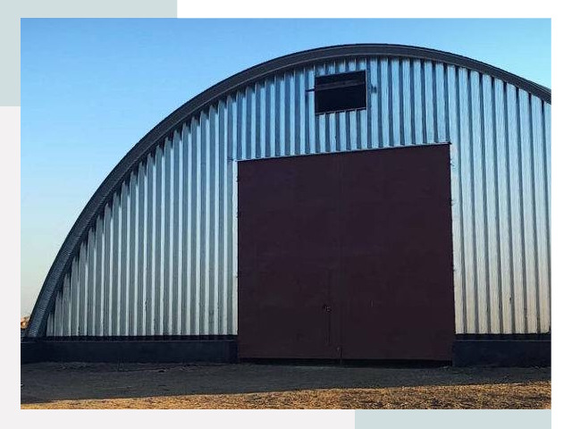 Бескаркасные ангары в Лыткарине