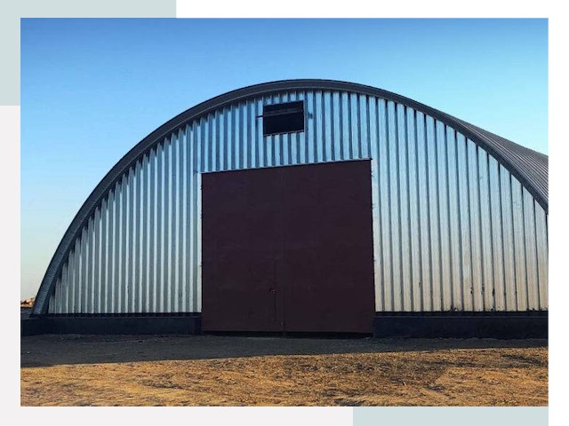 Арочные ангары в Лыткарине