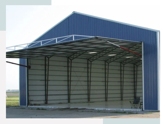 Прямо стенные ангары в Лыткарине