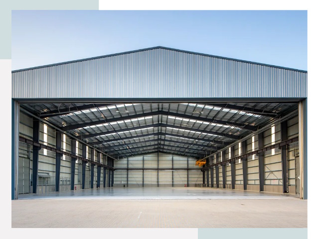 Большие ангары в Лыткарине