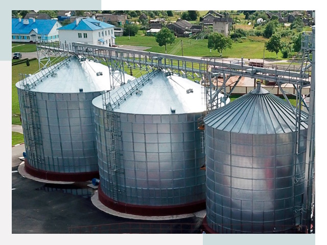 Металлические силосы в Лыткарине