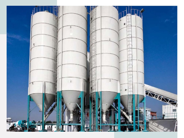 Строительство цементных силосов в Лыткарине