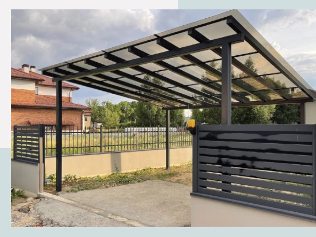 Металлические навесы в Лыткарино от 615 руб. за м²