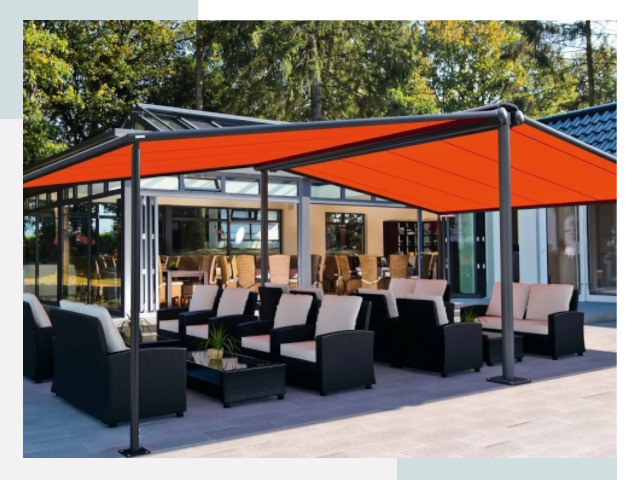 Навесы для кафе и ресторанов в Лыткарине