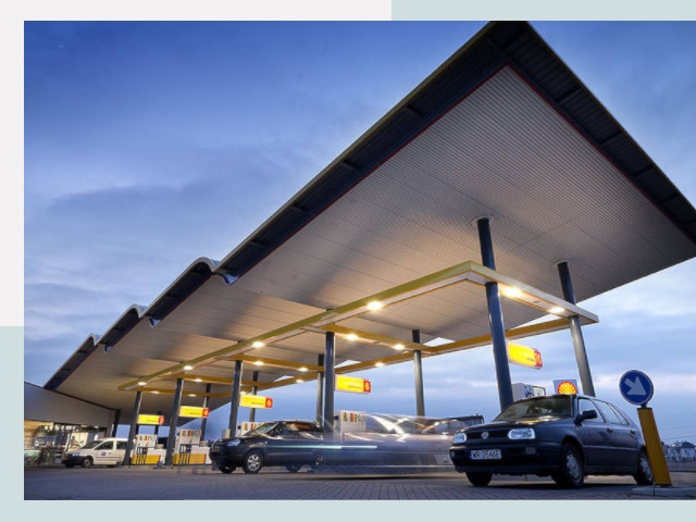 Навесы для АЗС в Лыткарино от 615 руб. - Защита и комфорт