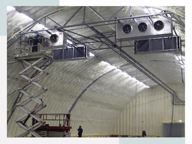 Оснащение ангаров в Лыткарине