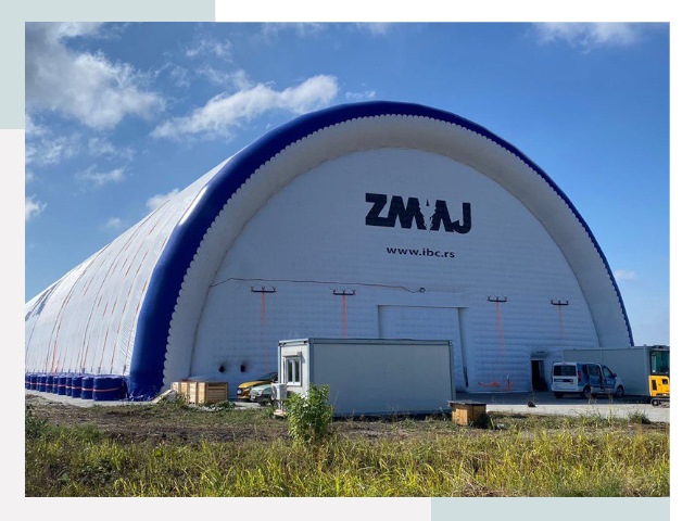 Брендирование ангаров в Лыткарине