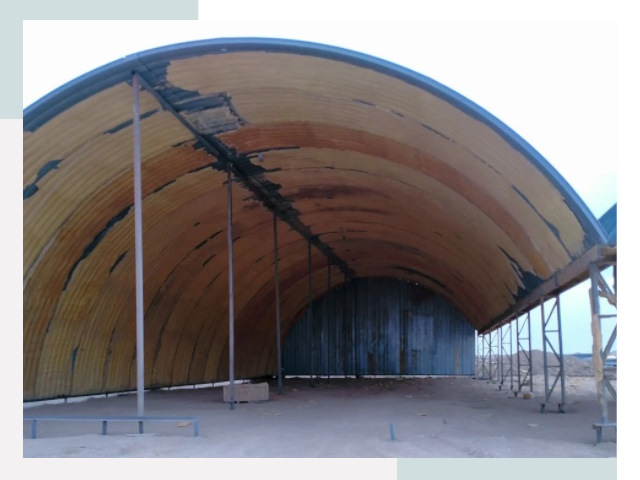 Реконструкция ангаров в Лыткарине