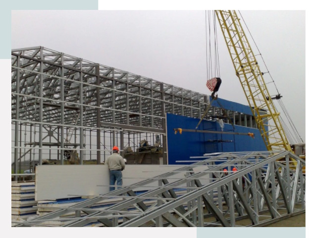 Монтаж ангаров в Лыткарине