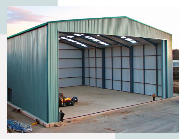 Строительство ангаров в Лыткарине