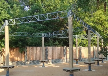 Терраса из металлоконструкций под ключ, проектирование, изготовление и монтаж от СтальСтрой-Лтк